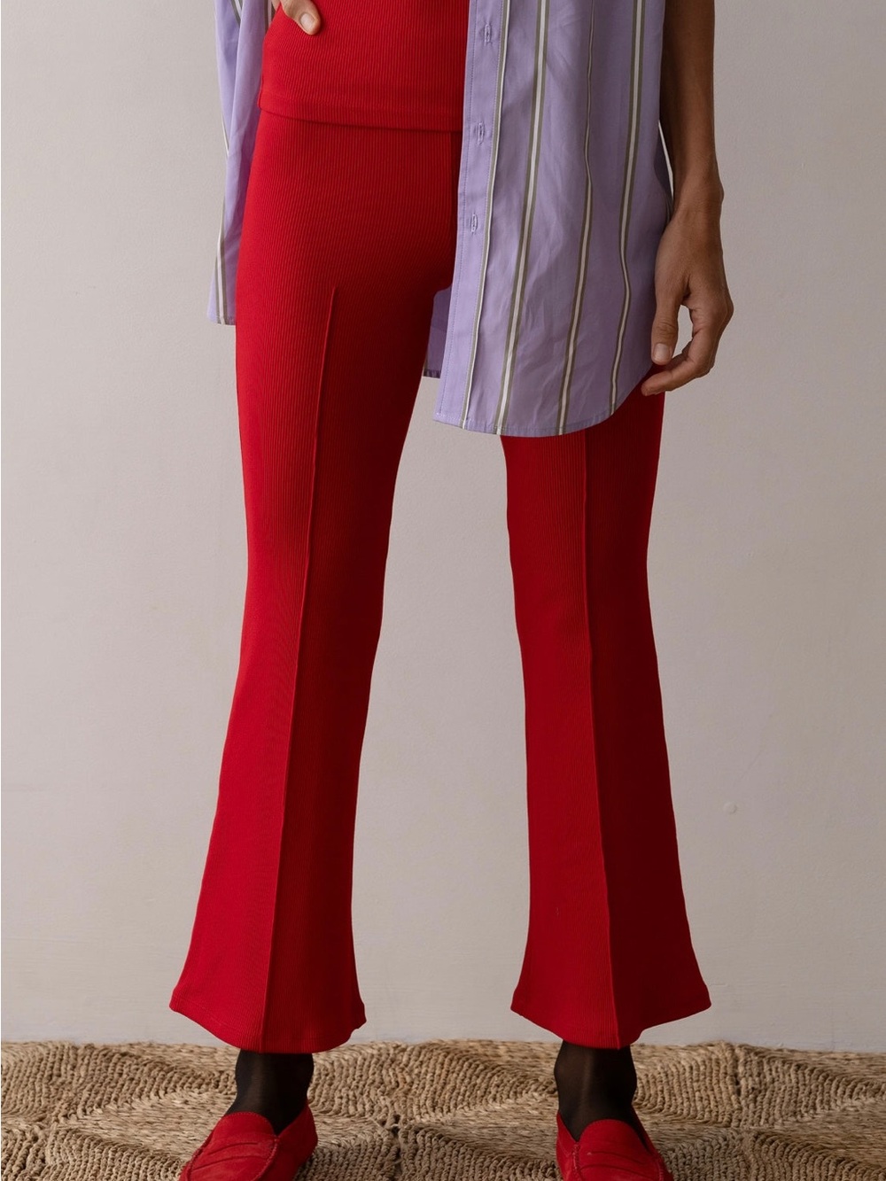 Donni Rib Kick Flare